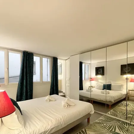 202419 - Elegant For 6 People In The Montorgueil Area شقة باريس